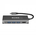 S-link Swapp SW-U5205 7 in 1 Type C Hub Adapter