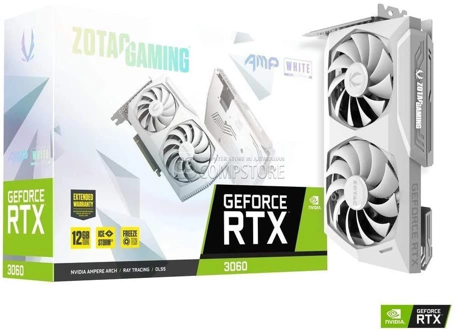 ZOTAC GEFORCE RTX 3060 AMP White Edition (12 GB | 192 Bit)