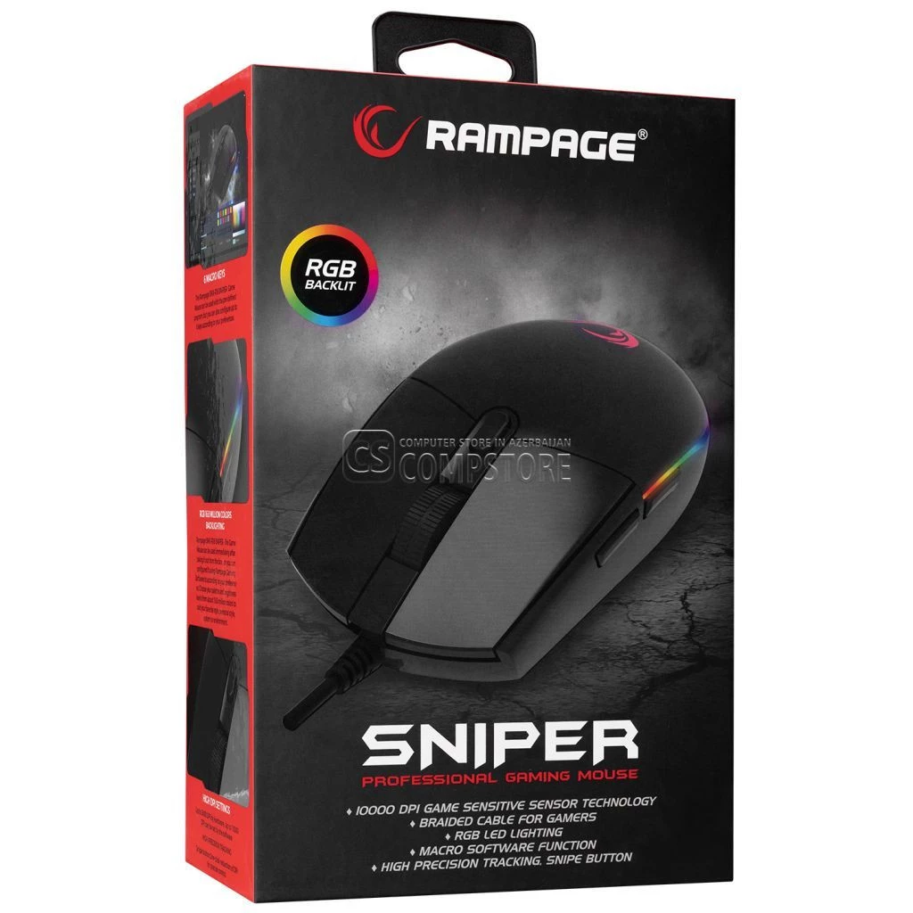 Rampage Sniper SMX-R18 Gaming Mouse