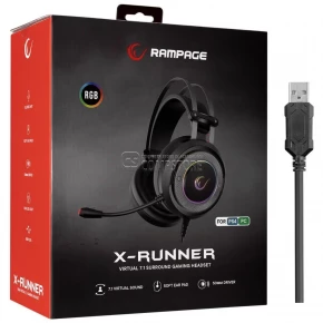 Rampage G7 X-Runner RGB 7.1 Gaming Headphone