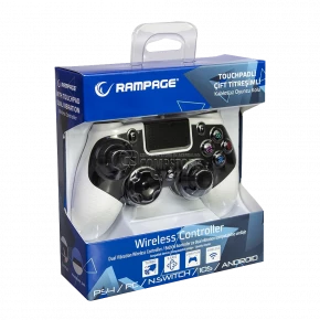 Snopy Rampage SG-RPS4 Plus White Bluetooth PS4 Gamepad