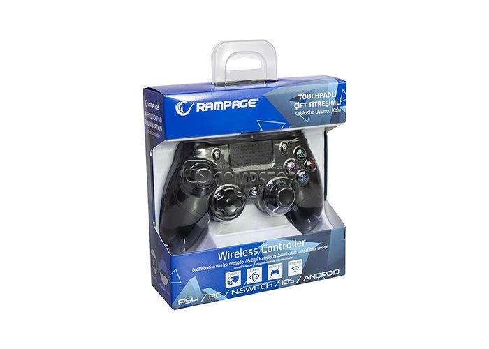 Snopy Rampage SG-RPS4 Plus Black Bluetooth PS4 Gamepad
