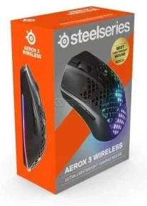 SteelSeries Aerox 3 Onyx Wireless Ultra Light Gaming Mouse