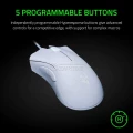 Razer DeathAdder Essential White Gaming Mouse (RZ01-03850200-R3M1)