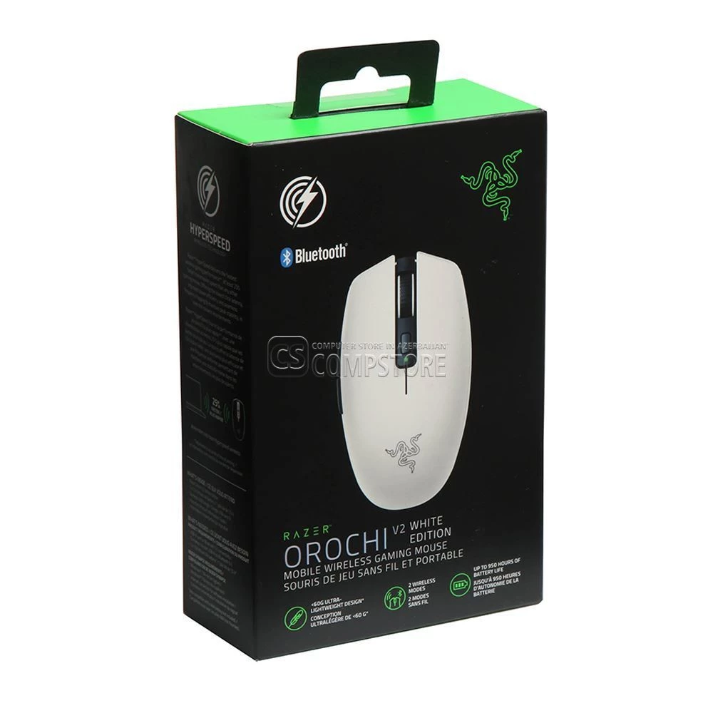 Razer Orochi V2 Wireless White Gaming Mouse