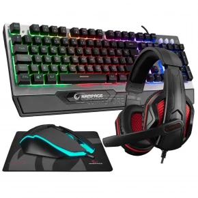 Rampage Steely KM-26 Gaming Combo