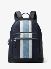 Michael Kors Hudson Pebbled Leather Backpack