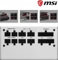 MSI MPG A750GF White 750W 80 PLUS® Gold Full Modullar Power Supply