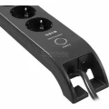 S-LINK SPG3040 Black 4 Gözlü Elektrik Uzadıcı