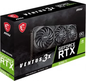 MSI GEFORCE RTX 3060Ti Ventus 3X Gaming Graphics Card
