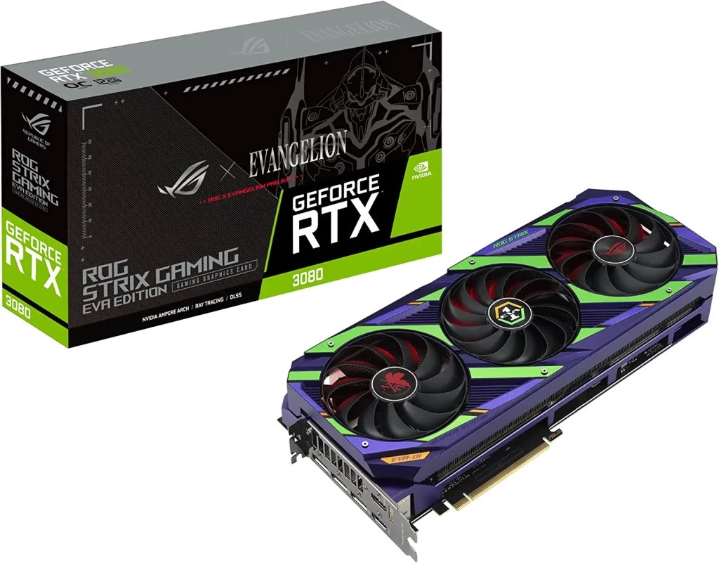 ASUS GEFORCE® RTX 3080 ROG Strix Gaming OC EVA Edition Graphic Card