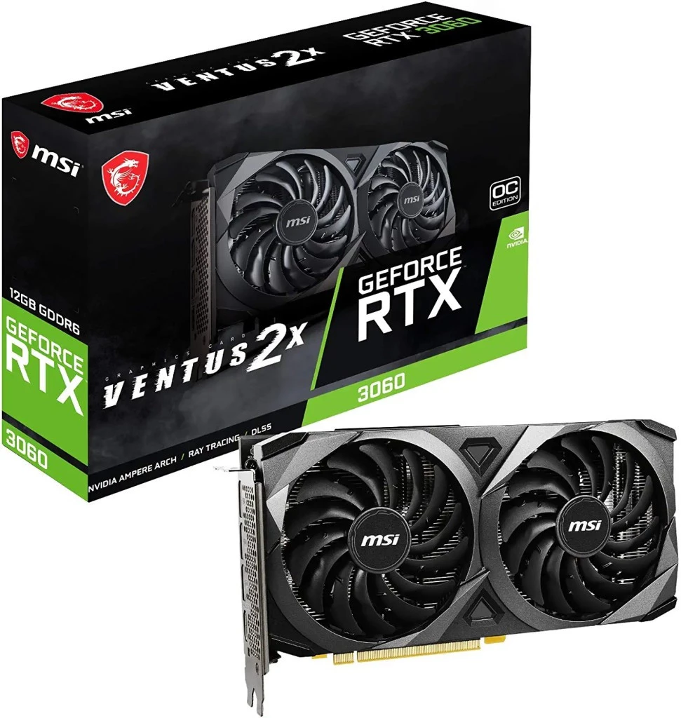 MSI GEFORCE RTX 3060 Ventus 2X Graphics Card