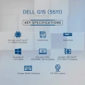 Dell G15 5511 Gaming Laptop