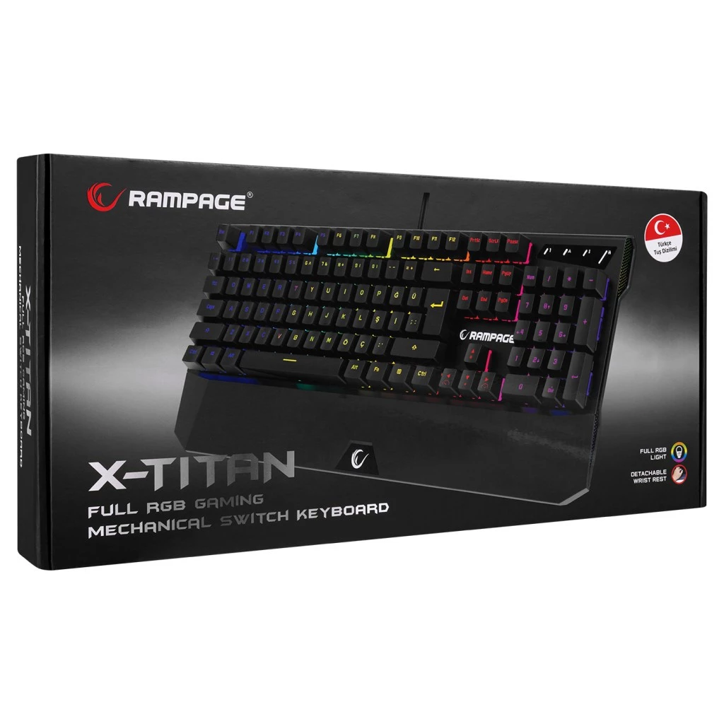Rampage X-TITAN KB-R95 Gaming Keyboard