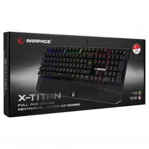Rampage X-TITAN KB-R95 Gaming Keyboard