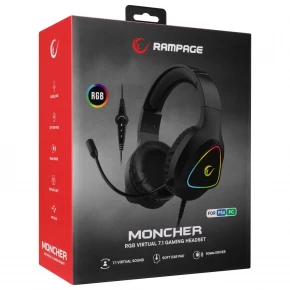 Rampage M7 MONCHER 7.1 RGB Gaming Headset