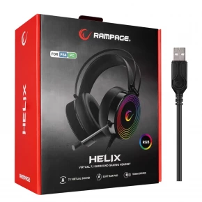 Rampage Helix RM-K97 7.1 RGB Gaming Headphone