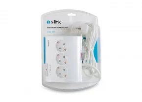 S-LINK SPG9-5-15 5 Gözlü Elektrik Uzadıcı