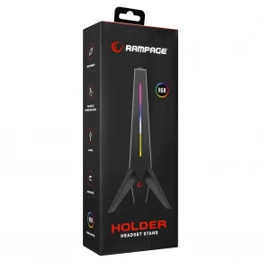 Rampage Holder RGB USB Headset Gaming Stand RM-H20