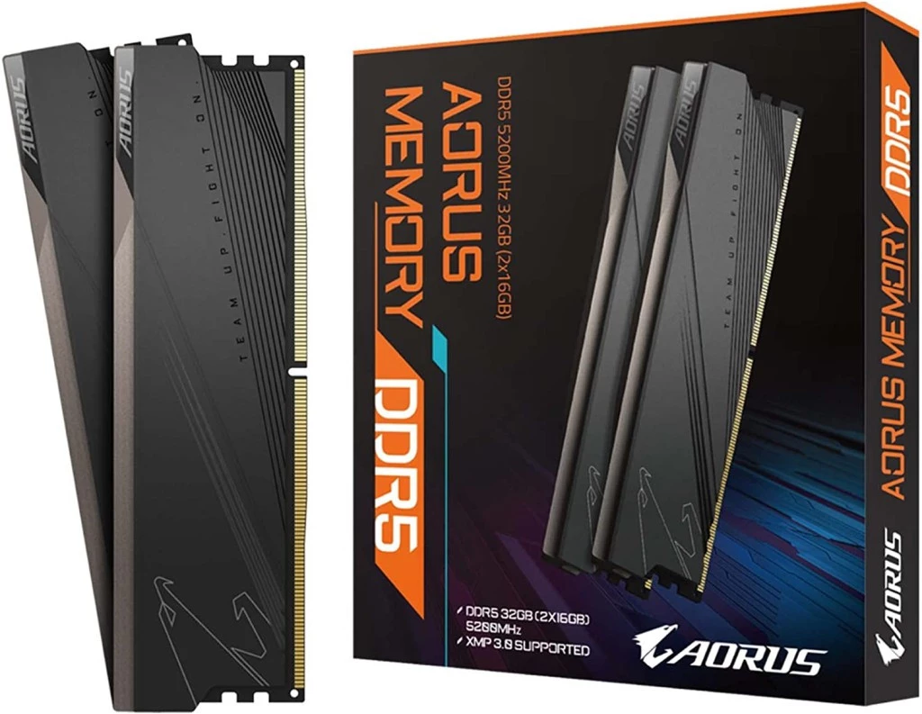DDR5 AORUS Memory 32 GB 5200 MHz (2x16)
