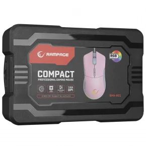 Rampage Compact SMX-R21 Pink Gaming Mouse