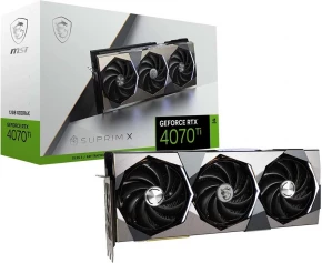 MSI GEFORCE RTX 4070Ti SUPRIM X 12G (12 GB | 192 Bit)