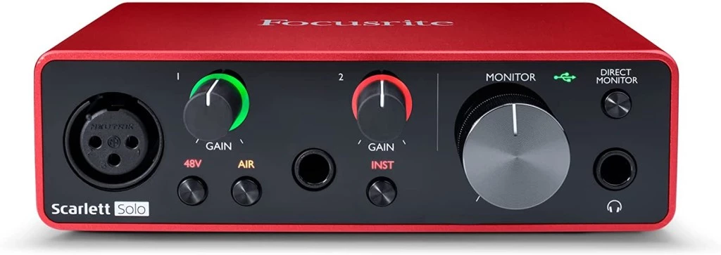 Focusrite Scarlett Solo Sound Card
