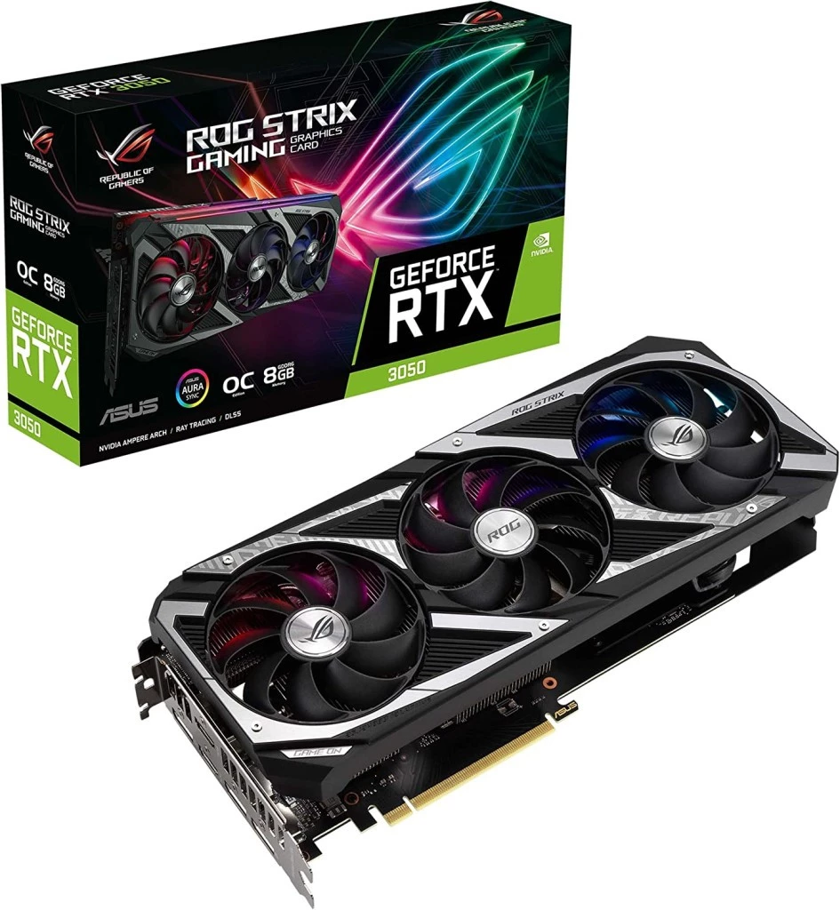 ASUS GEFORCE® ROG Strix RTX 3050 (8 GB | 128 Bit)