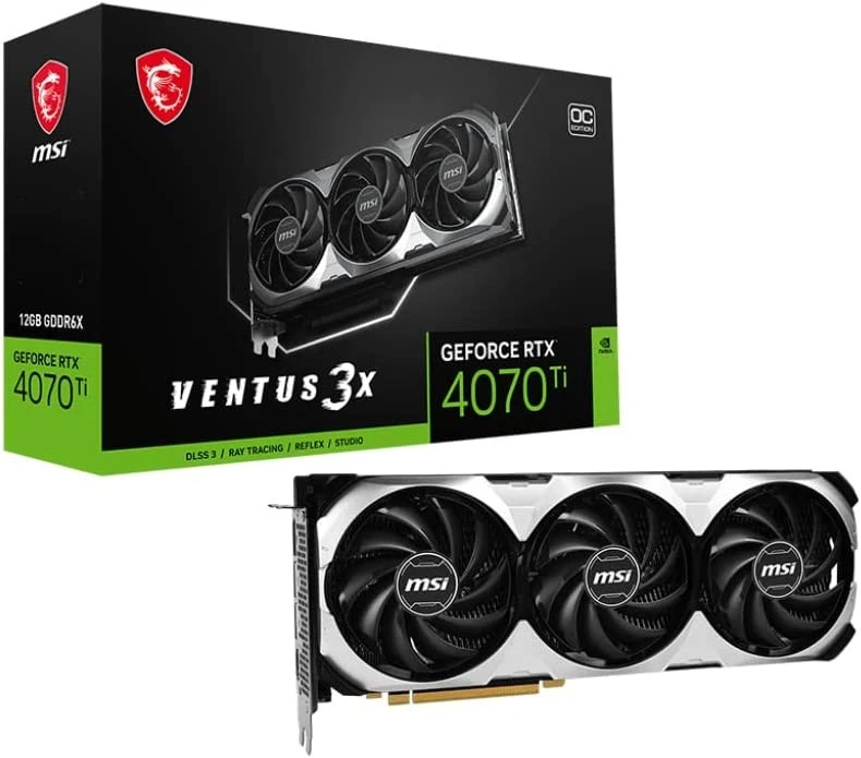 MSI GEFORCE RTX 4070Ti Ventus 3X 12G OC (12 GB | 192 Bit)