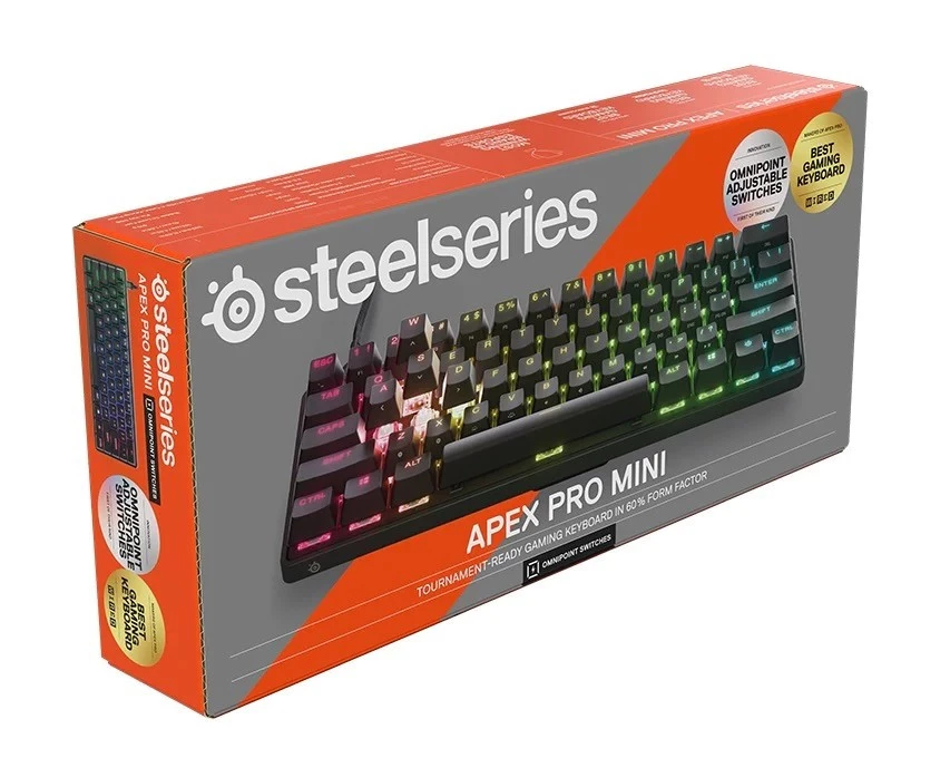 SteelSeries Apex Pro Mini Mechanical Gaming Keyboard