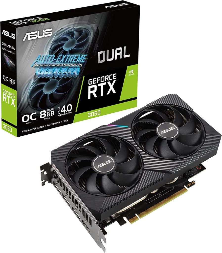 ASUS GEFORCE® Dual RTX 3050 8 GB