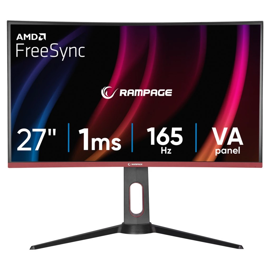 Rampage VOYAGER VY27R165C 27-inch 165 Hz FHD Gaming Monitor
