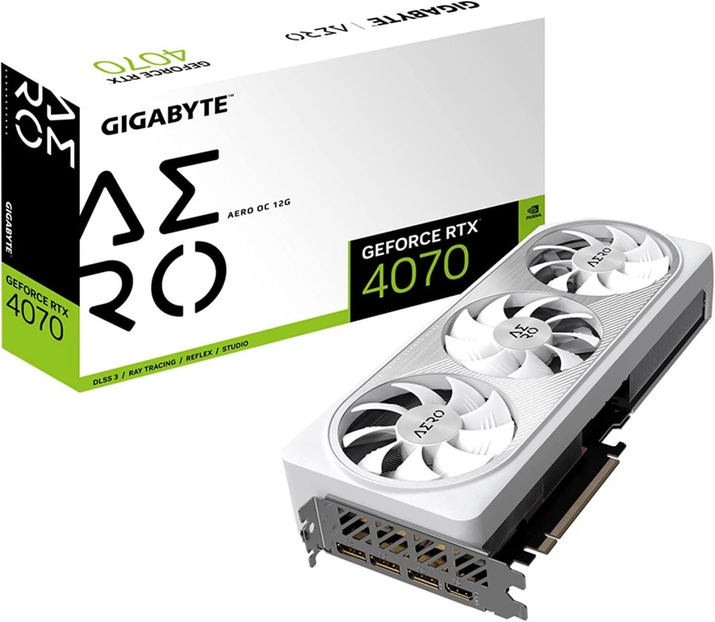 Gigabyte GEFORCE® RTX 4070 AERO OC 12G Gaming