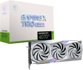 MSI GEFORCE RTX 4070Ti Gaming X Trio White (12 GB | 192 Bit)