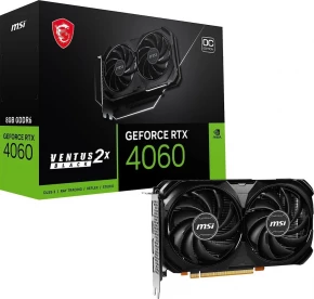 MSI GEFORCE RTX 4060 Ventus 2X 8G OC (8 GB | 128 Bit)