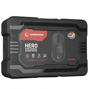 Rampage Compact SMX-R29 Black Gaming Mouse