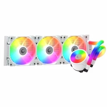 Rampage ICEBLADE C8 RGB White Liquid CPU Cooler
