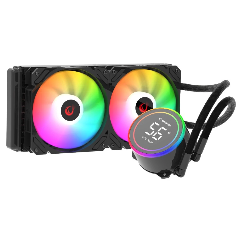 Rampage HELIOS C15 240 RGB Liquid CPU Cooler