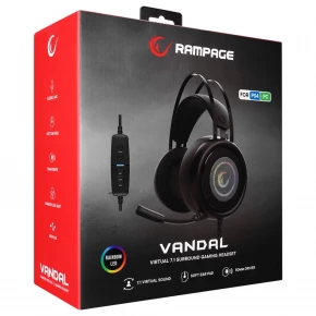 Rampage VANDAL SN-R8 RGB Gaming Headset
