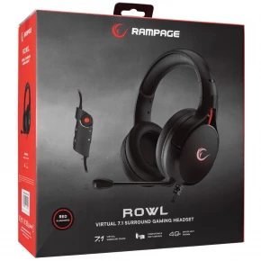 Rampage ROWL RM-K57 LED Gaming Headset