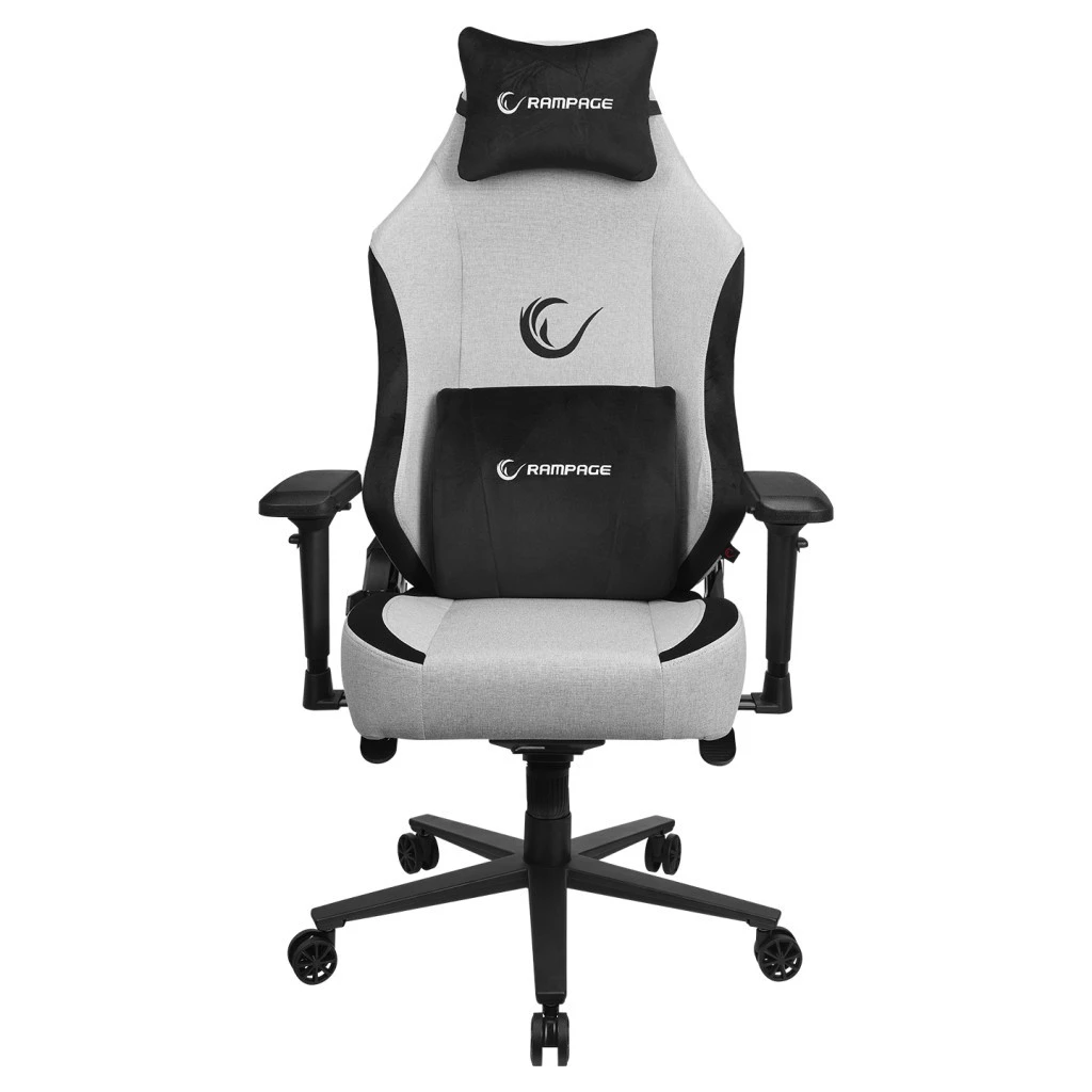 Rampage KL-R72 WOOF Gray & Black Gaming Chair