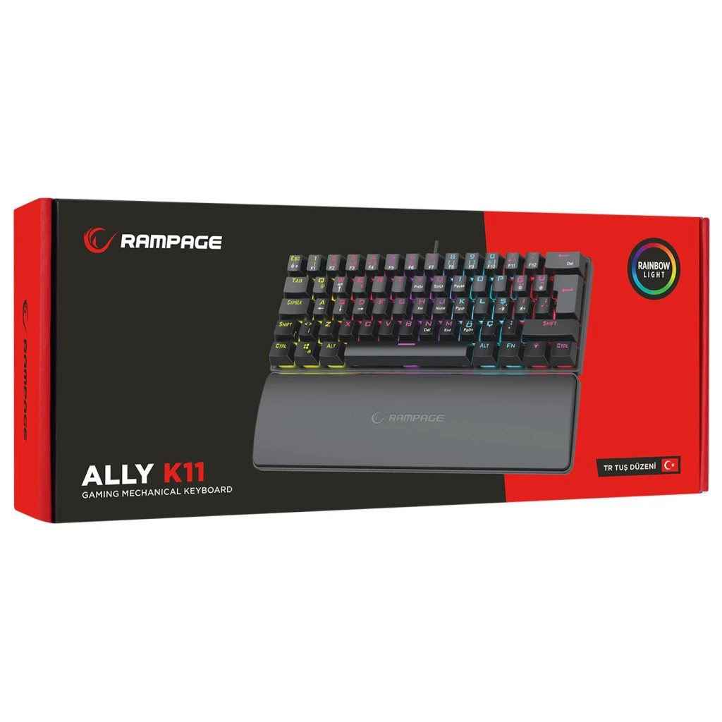 Rampage Ally K11 Black Gaming Keyboard