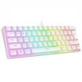 Rampage Radiant K11 White Red Switch Gaming Keyboard