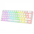 Rampage Radiant K11 White Red Switch Gaming Keyboard