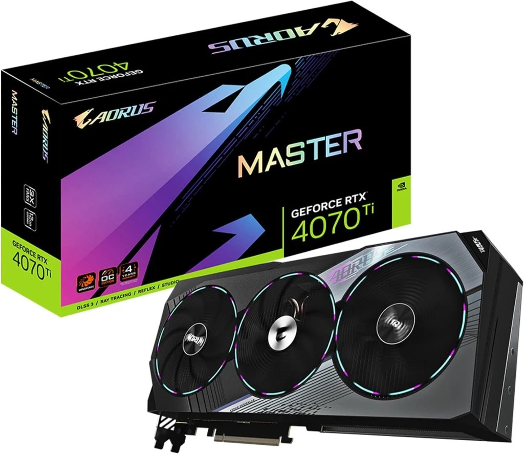 Gigabyte AORUS GeForce RTX™ 4070Ti Master 12G