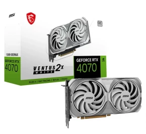 MSI GEFORCE RTX 4070 Ventus 2X White 12G OC (12 GB | 192 Bit)