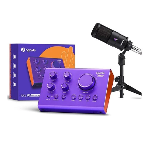 Syndio Podcast Equipment Bundle Soundcard