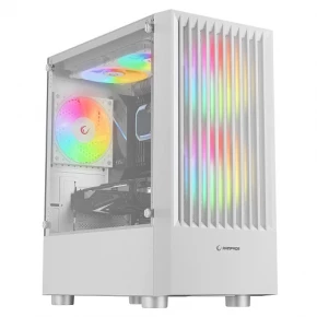 Rampage LYRA Mesh White Computer Case