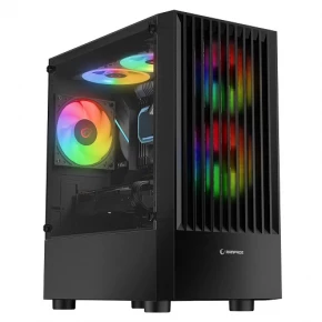 Rampage LYRA Mesh Black Computer Case