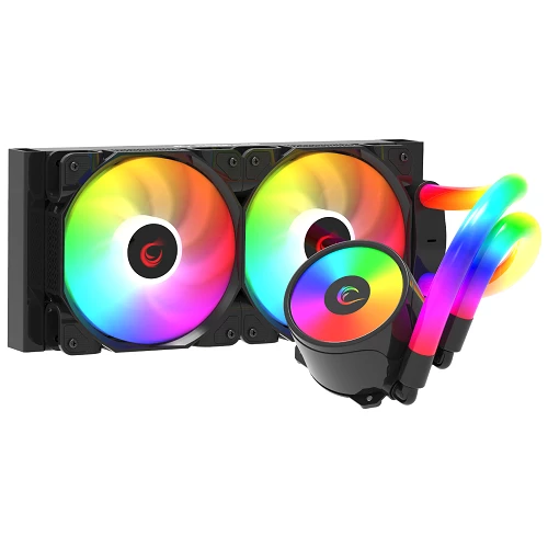 Rampage ICEBLADE C6 240 RGB Black Liquid CPU Cooler